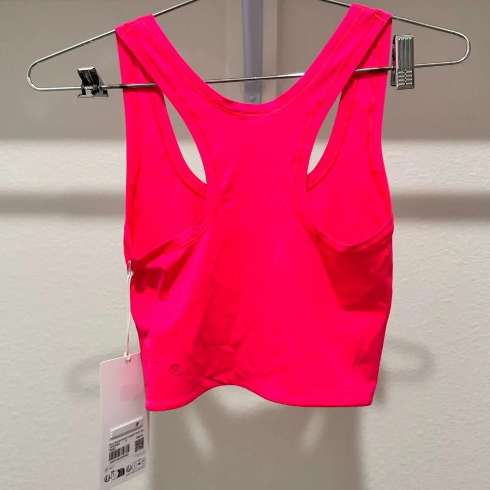 NWT Lululemon Wundermost Scoop-neck Cropped Tank Size L - Picture 5 of 6